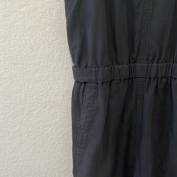 EVERLANE The Fatigue Apron Jumpsuit, Black, Size 0 - Picture 4 of 9